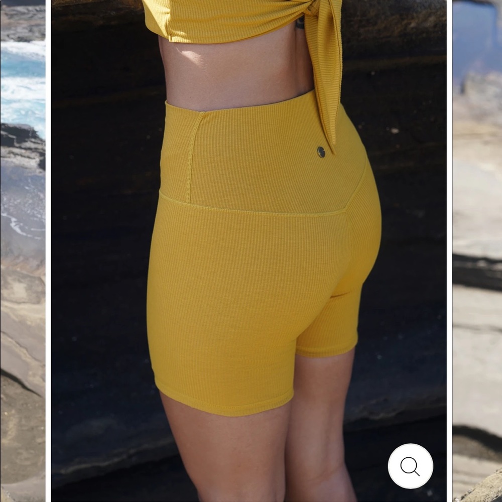 NWT Love Fitness Apparel Sweet & Cozy Ribbed Shorts